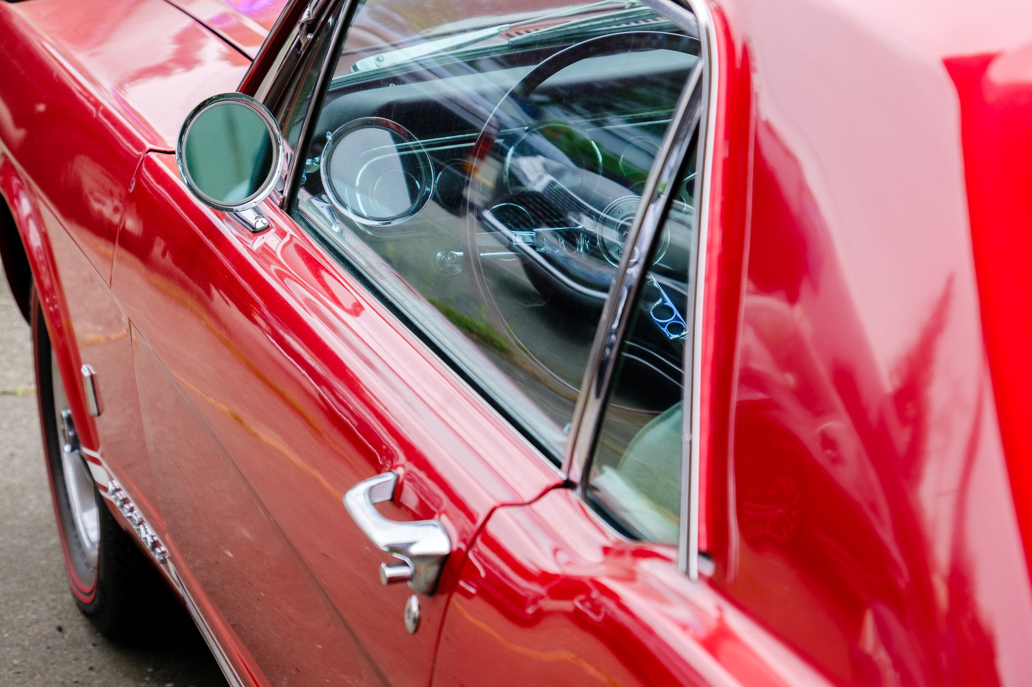 Red Mustang